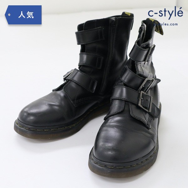 Dr.Martens ドクターマーチン BLAKE ブーツ サイズUK6 ブラック レザー 牛革