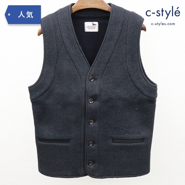 GANGSTERVILLE ギャングスタービル BEACH VEST ビーチベスト M ブラック