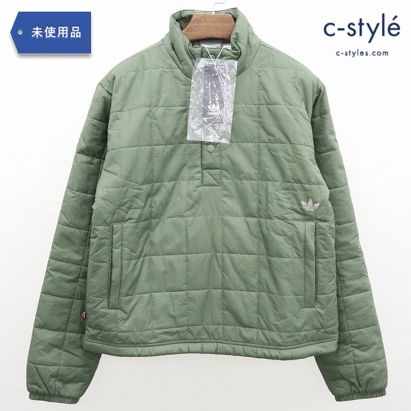 adidas ｑuilted JACKET GD3534 S LEGGRN キルティング グリーン