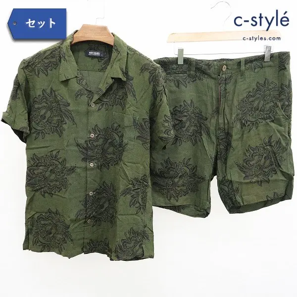 RUDE GALLERY ルードギャラリー セットアップ アロハシャツ+ショートパンツ 4