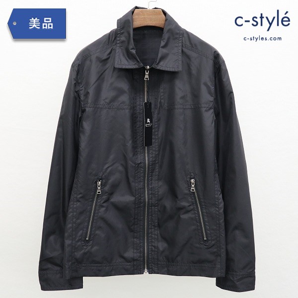 BURBERRY BLACK LABEL ナイロンジャケット L ブラック リバーシブル