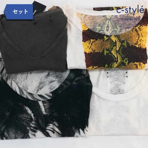 IF SIX WAS NINE 半袖 Tシャツ 1 S HABANA STRIPES SPINE3 WIRED 計4点