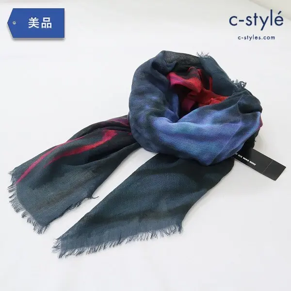 IF SIX WAS NINE イフシックスワズナイン INDIAN FISH ストール F カシミヤ