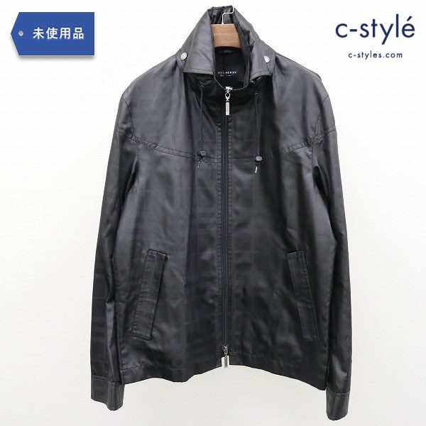 BURBERRY BLACK LABEL ノヴァチェックナイロンジャケット L シャドーチェック