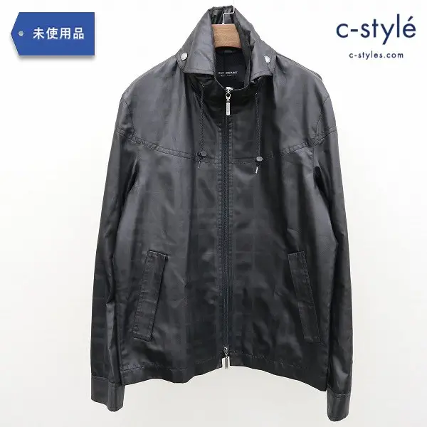 BURBERRY BLACK LABEL ノヴァチェックナイロンジャケット L シャドーチェック