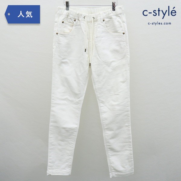 1PIU1UGUALE3 ウノピゥウノウグァーレトレ イージーパンツ 5 ホワイト MRP098