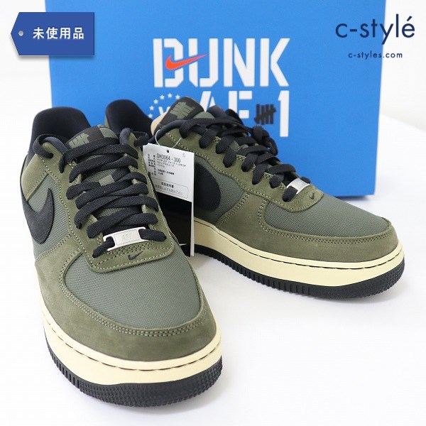 ナイキ NIKE AIR FORCE 1 LOW SP 28cm モスグリーン系 DH3064-300 UNDEFEATED