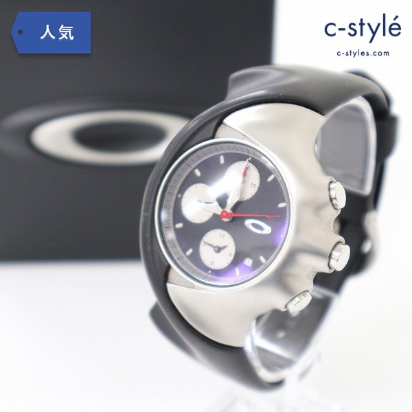 OAKLEY オークリー 腕時計 DETONATOR デトネーター ブラック×グレー スポーツ