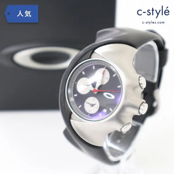 OAKLEY オークリー 腕時計 DETONATOR デトネーター ブラック×グレー スポーツ