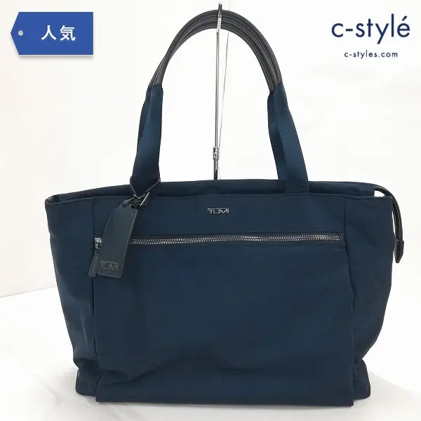 TUMI トゥミ Voyagear マウレントートバッグ ネイビー レディース ナイロン