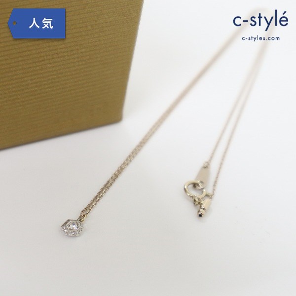 Abheri アベリ ネックレス six AL1449A PTK18CH ダイヤモンド 0.05ct S