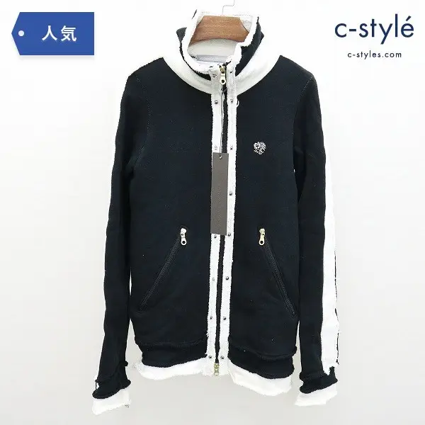 FranCisT_MOR.K.S. ジップアップ ブルゾン 2size 綿100%