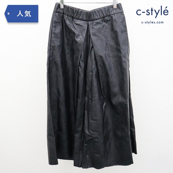 MM6 Maison Margiela エムエムシックス フェイクレザーパンツ 40 レディース