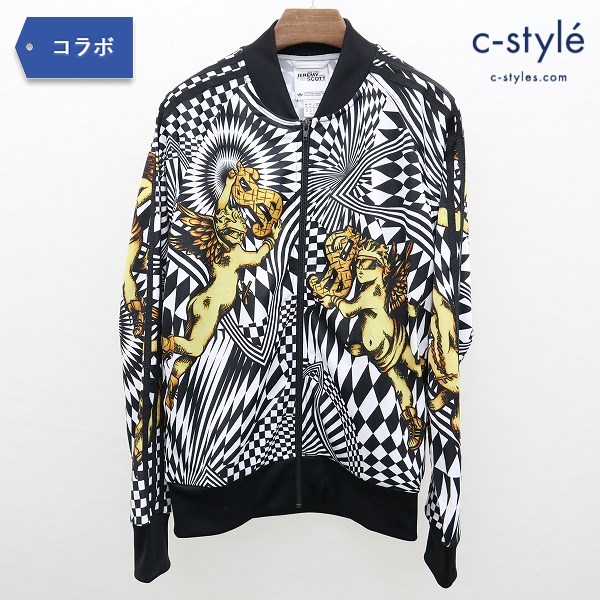 adidas × JEREMY SCOTT トラックジャケット UK:M マルチカラー エンジェル
