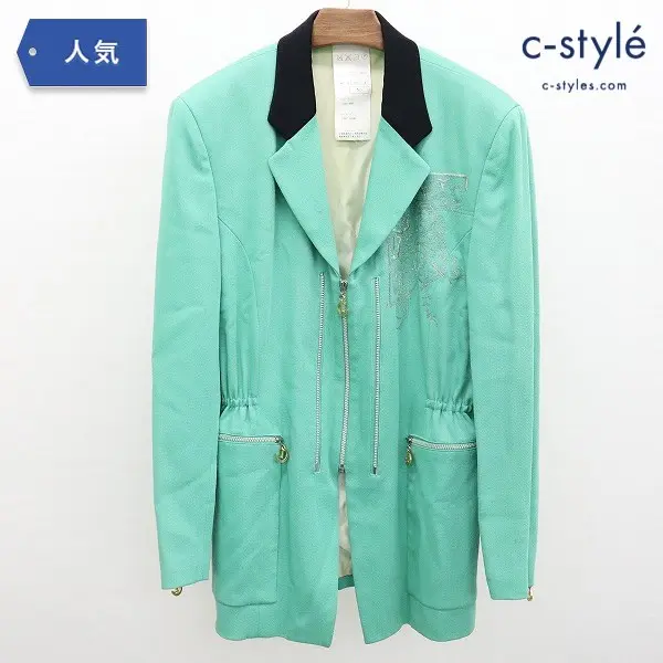 LUNA MATTINO ルナマティーノ ジャケット ウール100% ジップアップ Lサイズ