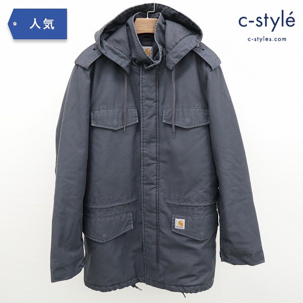 Carhartt カーハート ヒックマンコート フーディ キルティングライナー L