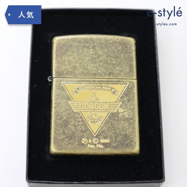 ZIPPO ジッポー TOP GUN トップガン オイルライター USA製 1994年 喫煙具