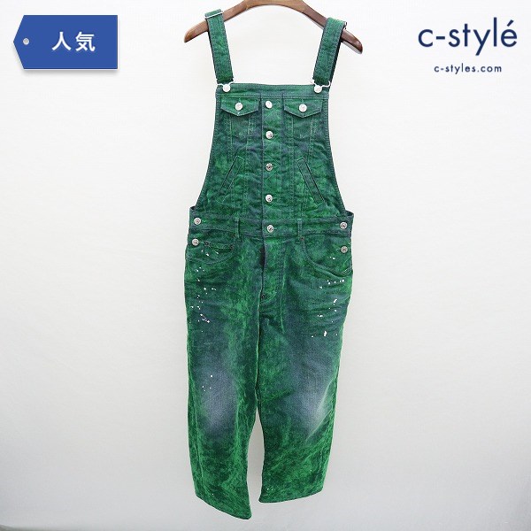 DSQUARED2 ディースクエアード ルーズタンガリーサロペット レディース size36