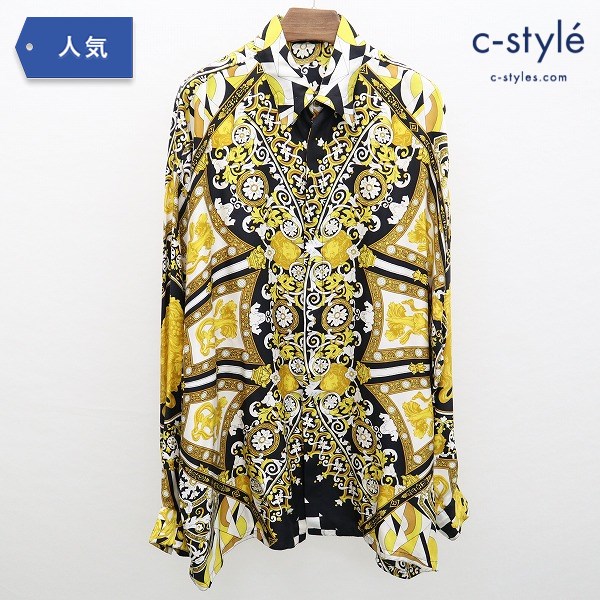 GIANNI VERSACE ジャンニヴェルサーチ 長袖 総柄シャツ ヴィーナス 女神