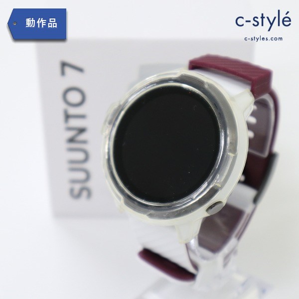 SUUNTO スント 7 WHITE BURGUNDY スマートウォッチ 腕時計