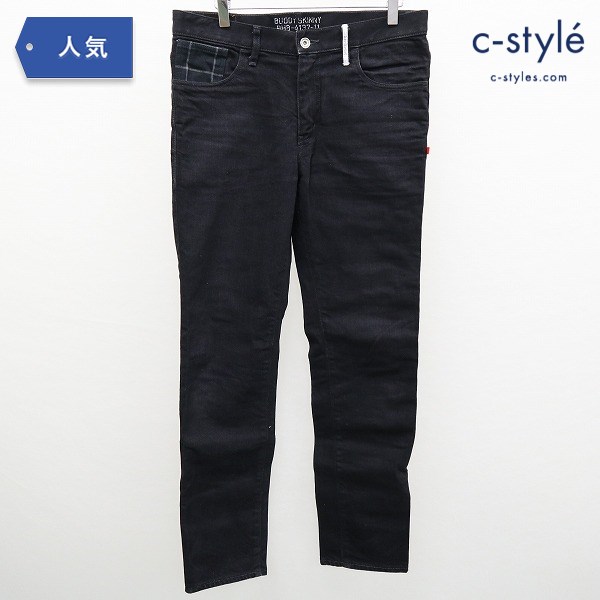 BEDWIN&THE HEARTBREAKERS BUDDY SKINNY デニムパンツ ブラック