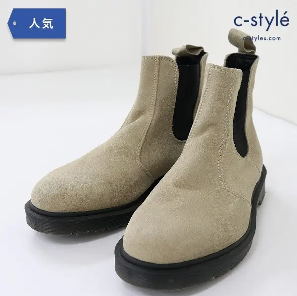 Dr.Martens ドクターマーチン 2976 CHELSEA スエードブーツ UK9 ベージュ