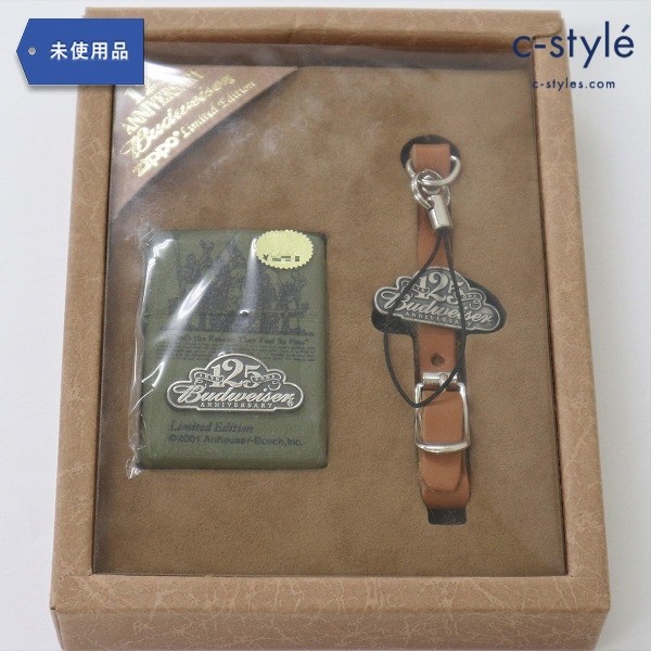 ZIPPO Budweiser 125th Anniversary リミテッドエディション グリーン系