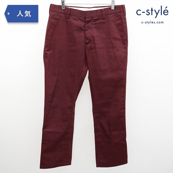 WACKO MARIA ワコマリア Guilty Parties パンツ スラックス L ボルドー 刺繍