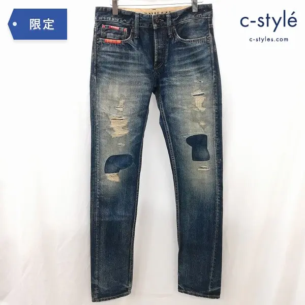 DENHAM デンハム RAZOR JAR SLIM FIT 101/380 JAPAN ARTISAN デニムパンツ W28-L32 インディゴ 日本製