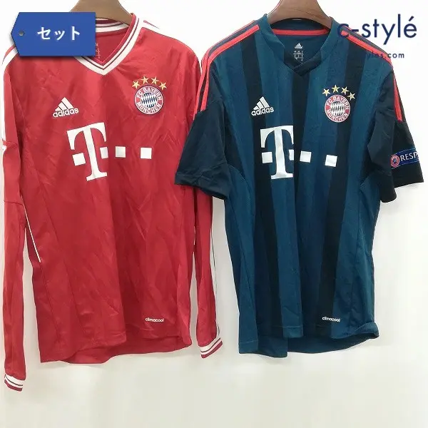adidas アディダス バイエルン・ミュンヘン シュバインシュタイガー ユニフォーム M レッド ネイビー