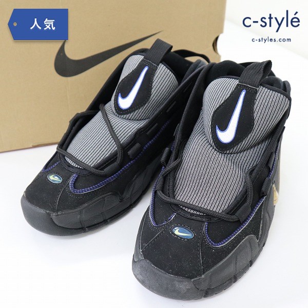 NIKE AIR MAX PENNY BLACK/WHITE-VARSITY ROYAL スニーカー 加水分解品 27.5cm ブラック 130241-011