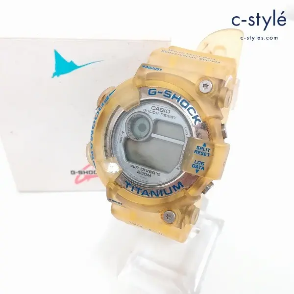 CASIO カシオ G-SHOCK ジーショック FROGMAN フロッグマン DW8201WC-2T W.C.C.S クリア 腕時計