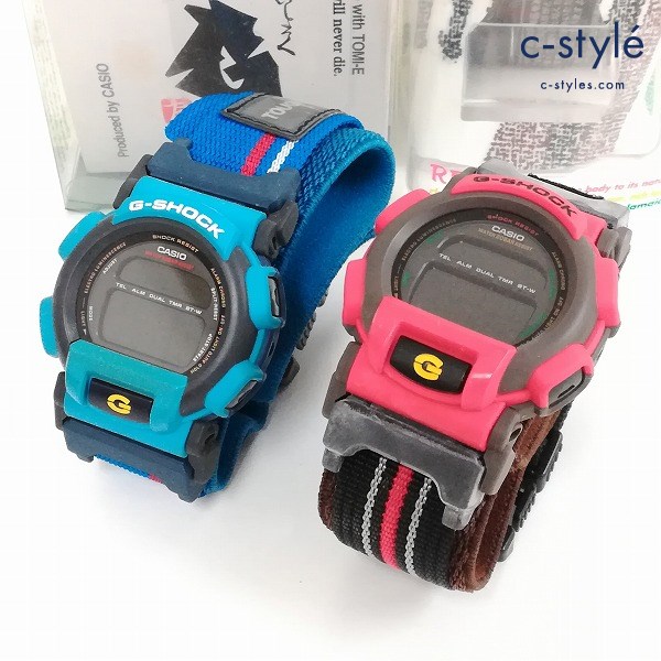 CASIO カシオ G-SHOCK ジーショック DW-003H-2T クラブVer. ブルー DW-003R-4T レゲェVer. レッド