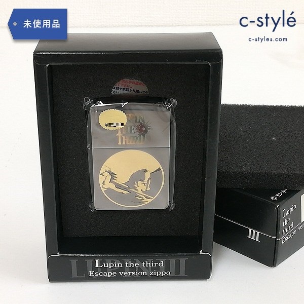ZIPPO ジッポー ルパン三世 Escape Version No.3 石川五エ門 ブラックシルバー ライター 喫煙具
