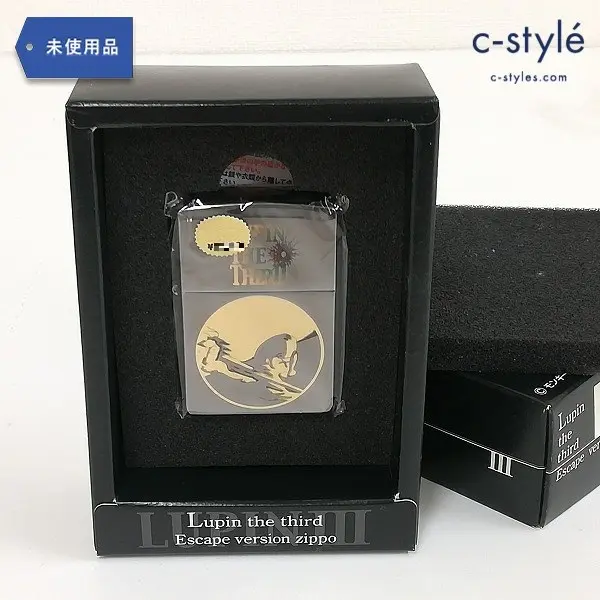 ZIPPO ジッポー ルパン三世 Escape Version No.3 石川五エ門 ブラックシルバー ライター 喫煙具