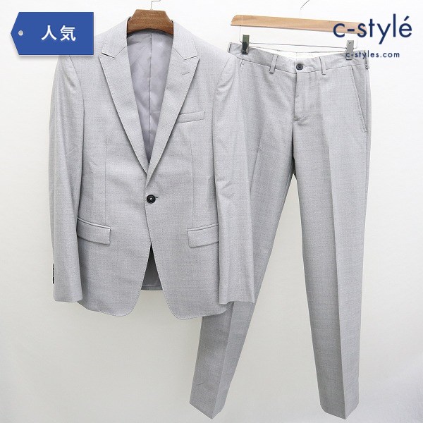 EMPORIO ARMANI エンポリオアルマーニ DAVID LINE デビットライン スーツ上下 44 ライトグレー