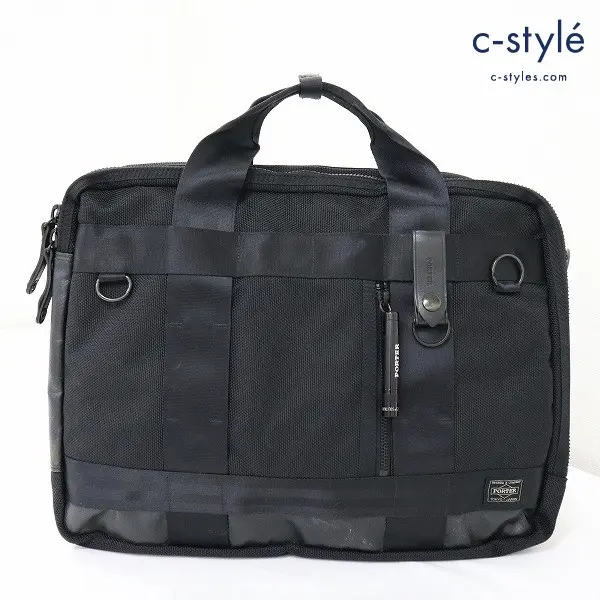 PORTER ポーター HEAT ヒート ブリーフケース ブラック ビジネスバッグ