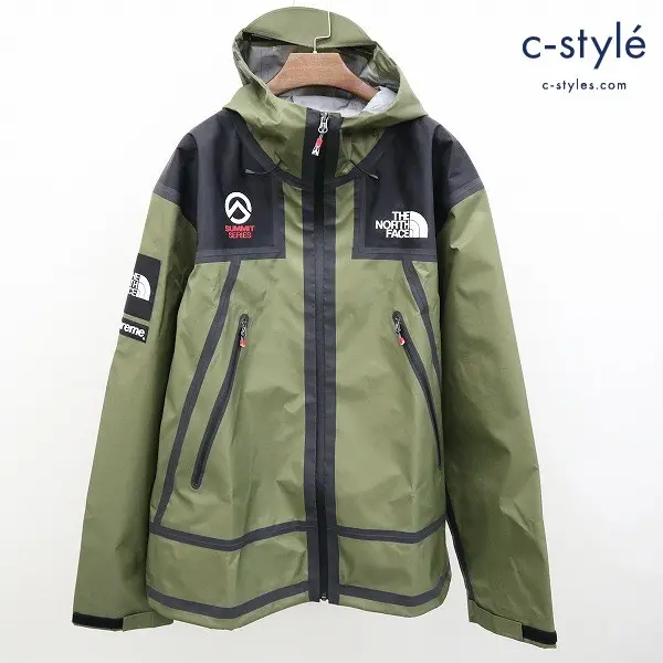 Supreme × THE NORTH FACE Sammit Series Outer Tape Seam Mountain Jacket XL オリーブ NP12101I
