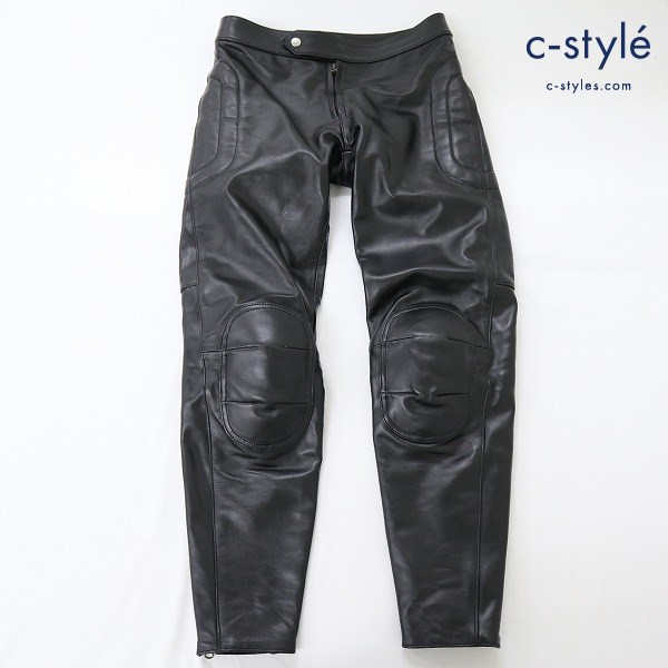 DAINESE ダイネーゼ レザーパンツ size46 ブラック 牛革 バイカー