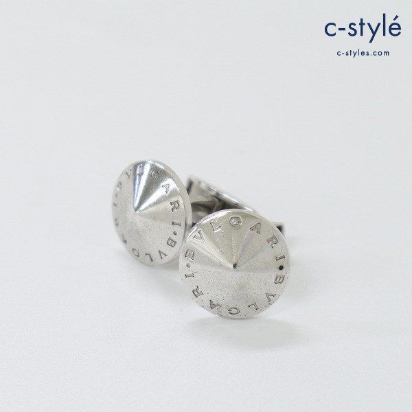 BVLGARI ブルガリ カフス シルバー ビジネス 紳士 アクセサリー