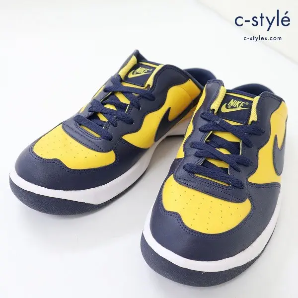 NIKE ナイキ A83 CLOG クロッグ 44379-700 29cm イエロー×ネイビー スリッポン サンダル