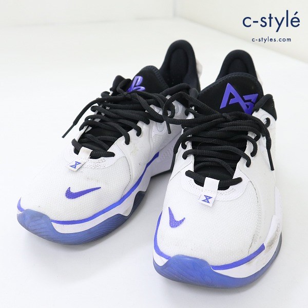 NIKE × Playstation5 PG5PS EP 27cm ホワイト×ブルー スニーカー CZ0099-100