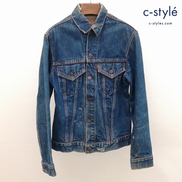 LEVI’S リーバイス 4th 70505 小パッチ カンヌキ黒 BIG E デニムジャケット