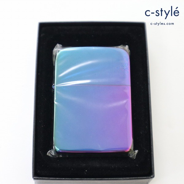 ZIPPO ジッポー 1941 レプリカ レインボー チタンコーティング スペクトラム 喫煙具 喫煙グッズ