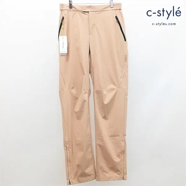 LACOSTE ラコステ MOTION 軽量 テックパンツ 40 ベージュ ストレッチ イージーテーパード