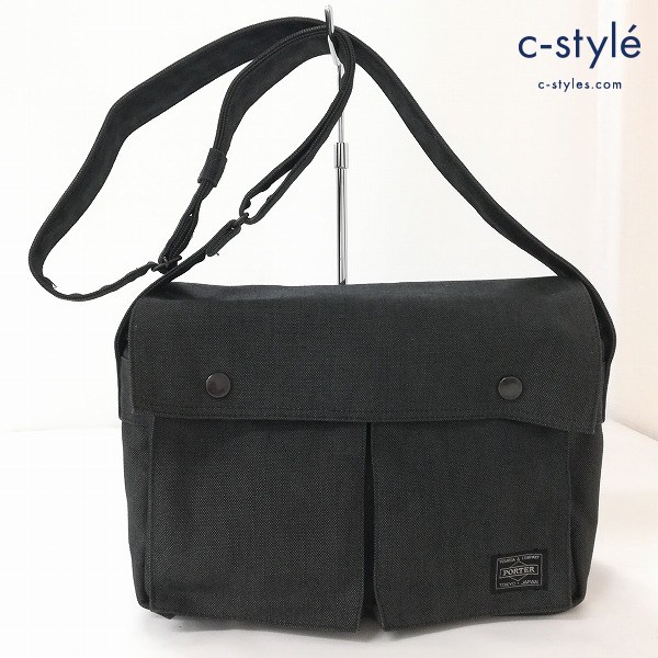 PORTER ポーター スモーキー 2WAY ショルダーバッグ 592-06369 ブラック 鞄 カバン