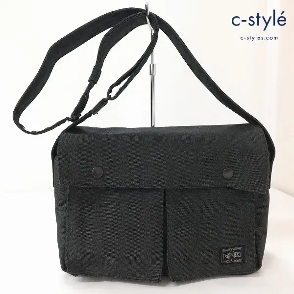 PORTER ポーター スモーキー 2WAY ショルダーバッグ 592-06369 ブラック 鞄 カバン