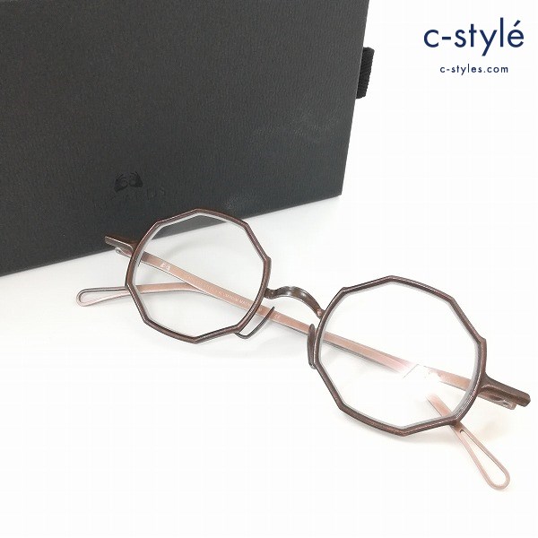 RIGARDS リガーズ RG0088ST THE OCTAGON VINTAGE GOLD PATINA / CLEAR LENS メガネ 眼鏡