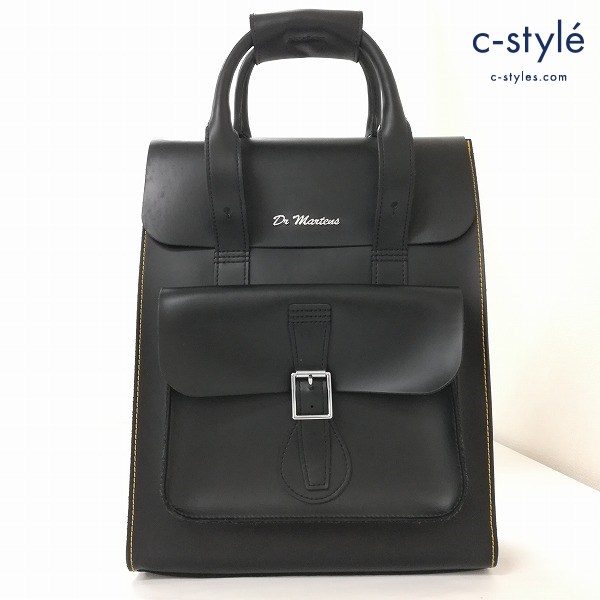 Dr.Martens ドクターマーチン 2WAY レザー バックパック ブラック リュック トート 本革 鞄 カバン
