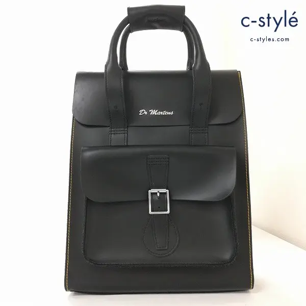Dr.Martens ドクターマーチン 2WAY レザー バックパック ブラック リュック トート 本革 鞄 カバン